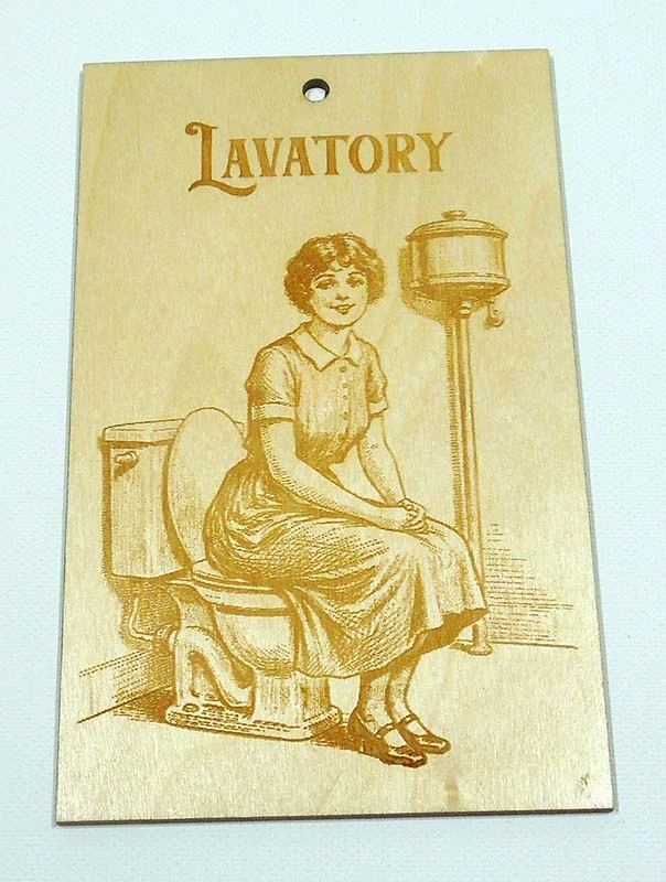 Cedulka Lavatory