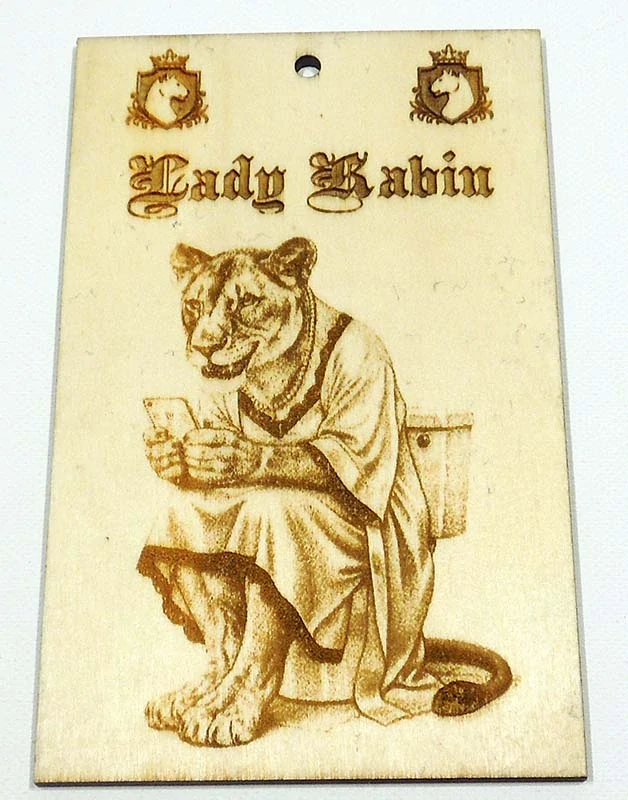 Cedulka Lodr a Lady kabin