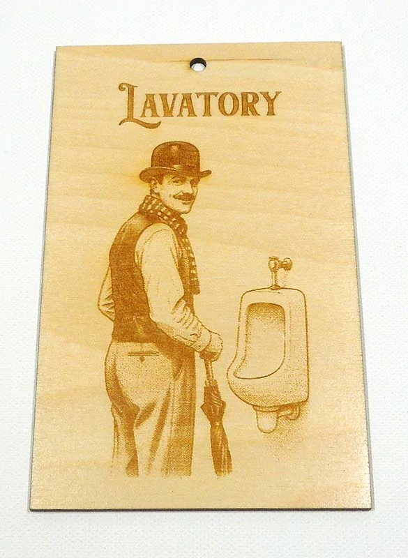 Cedulka Lavatory