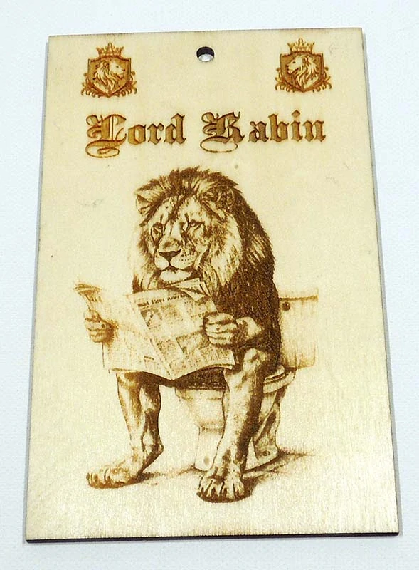 Cedulka Lodr a Lady kabin